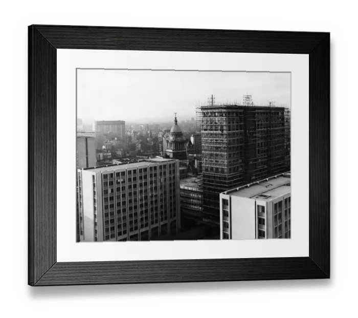 Framed Print : View from St. Pauls Cathedral, looking north-west Framed Print : View from St. Pauls Cathedral, looking north-west