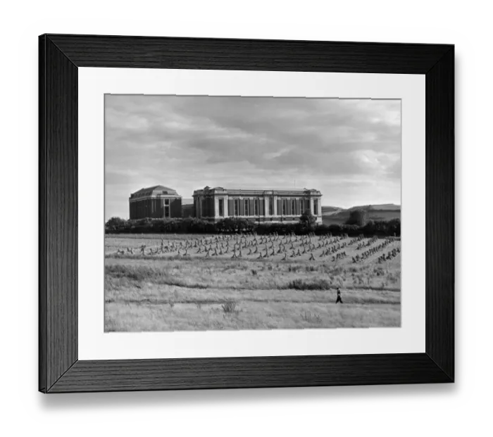 Framed Print : A harvest time view of the National Library of Wales, Aberystwyth, Cardiganshire Framed Print : A harvest time view of the National Library of Wales, Aberystwyth, Cardiganshire