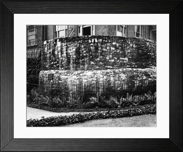 Framed Print : One of Londons few remaining relics of the Roman occupation of Britain Framed Print : One of Londons few remaining relics of the Roman occupation of Britain
