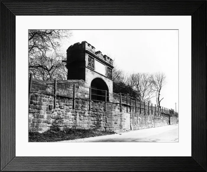 Framed Print : Goblin Tower, once called Pembertons Parlour, after a ropemaker whose works were Framed Print : Goblin Tower, once called Pembertons Parlour, after a ropemaker whose works were