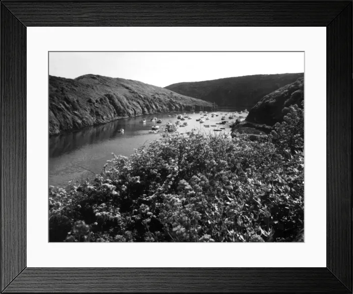 Framed Print : The tiny inlet harbour at Solva, , Pembrokeshire, Wales. Date: early 1960s Framed Print : The tiny inlet harbour at Solva, , Pembrokeshire, Wales. Date: early 1960s