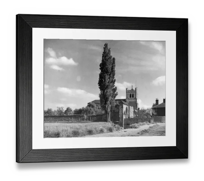 Framed Print : Waltham Abbey Church and the Abbey Gateway, Essex, England Framed Print : Waltham Abbey Church and the Abbey Gateway, Essex, England