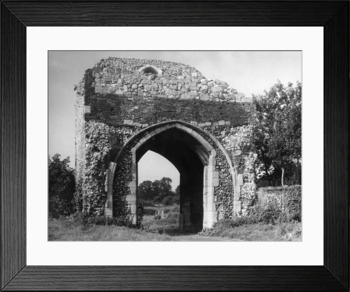Framed Print : West Acre Priory gateway, Norfolk, England, the largest remaining fragment of this Framed Print : West Acre Priory gateway, Norfolk, England, the largest remaining fragment of this