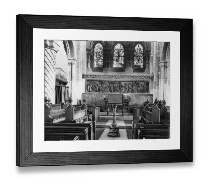 Framed Print : The choir and altar of Waltham Abbey Church, Essex, England Framed Print : The choir and altar of Waltham Abbey Church, Essex, England
