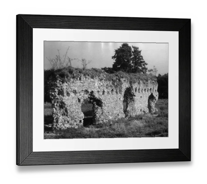 Framed Print : Fragments of the once great priory at West Acre, Norfolk, England Framed Print : Fragments of the once great priory at West Acre, Norfolk, England