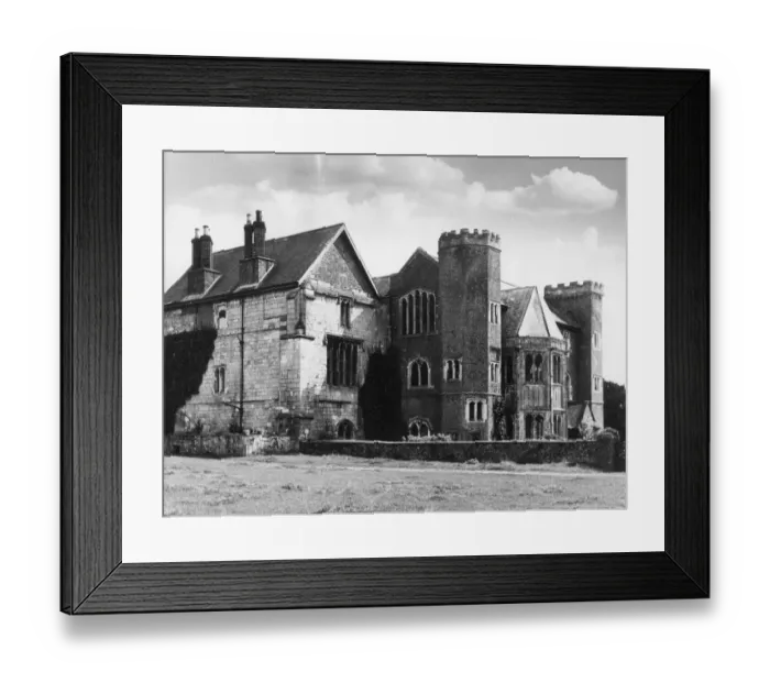 Framed Print : Watton Abbey, East Yorkshire, England, a Tudor house built from the remains of a Framed Print : Watton Abbey, East Yorkshire, England, a Tudor house built from the remains of a
