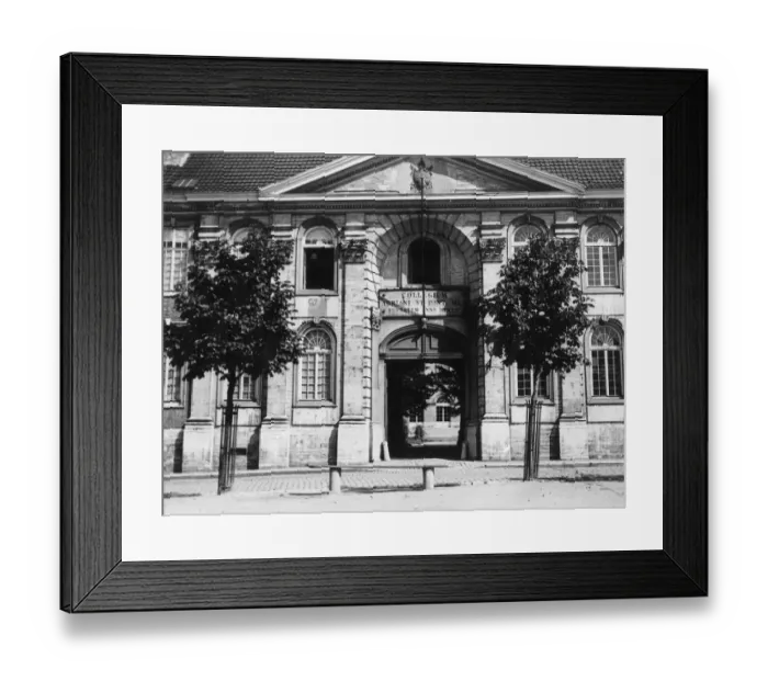 Framed Print : The College of Pope Adrian VI (1459 - 1523) at Louvain, Belgium Framed Print : The College of Pope Adrian VI (1459 - 1523) at Louvain, Belgium