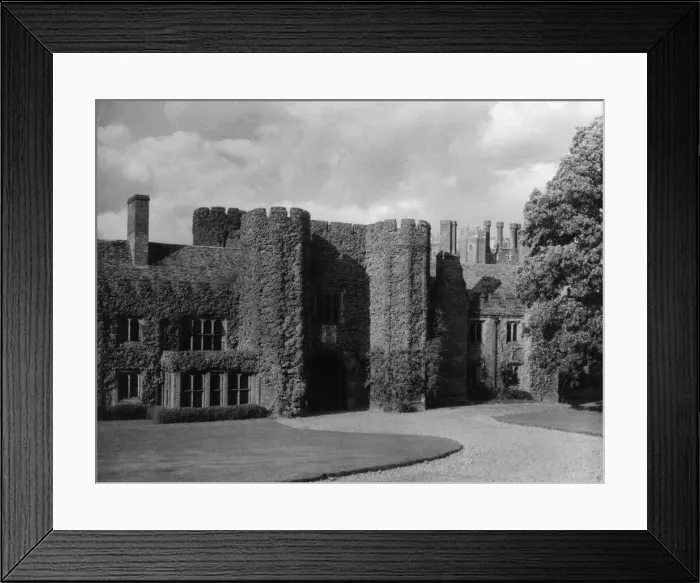 Framed Print : The fine creeper covered buildings of Little Leighs Priory, Essex, England Framed Print : The fine creeper covered buildings of Little Leighs Priory, Essex, England