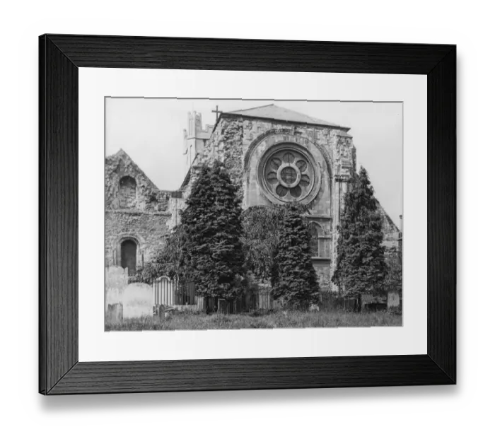 Framed Print : The glorious East Window of Waltham Abbey, Essex, England. Date: 11th century Framed Print : The glorious East Window of Waltham Abbey, Essex, England. Date: 11th century