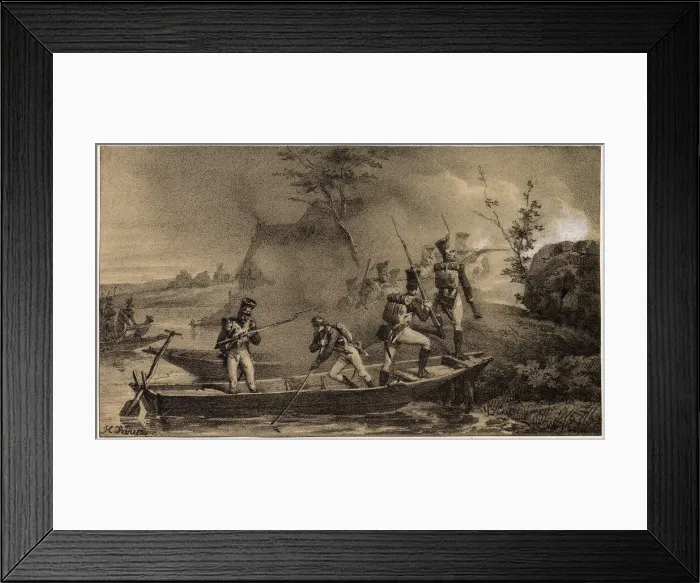 Framed Print : After a series of victories Allies drive Napoleon from Germany Framed Print : After a series of victories Allies drive Napoleon from Germany