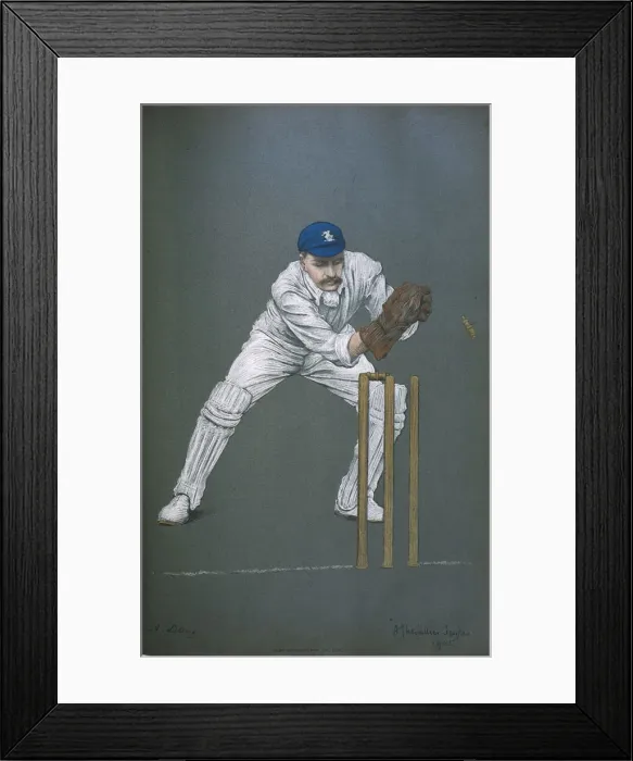 Framed Print : A F A (Dick) Lilley - Cricketer for Warwickshire and England Framed Print : A F A (Dick) Lilley - Cricketer for Warwickshire and England