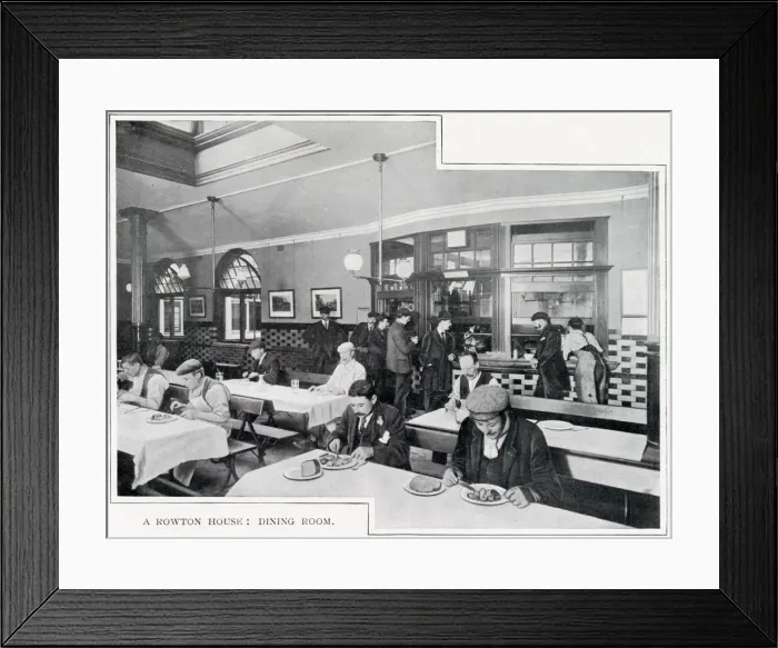 Framed Print : In Hammersmith Road, West London situated the fourth of the series of Rowton Houses Framed Print : In Hammersmith Road, West London situated the fourth of the series of Rowton Houses