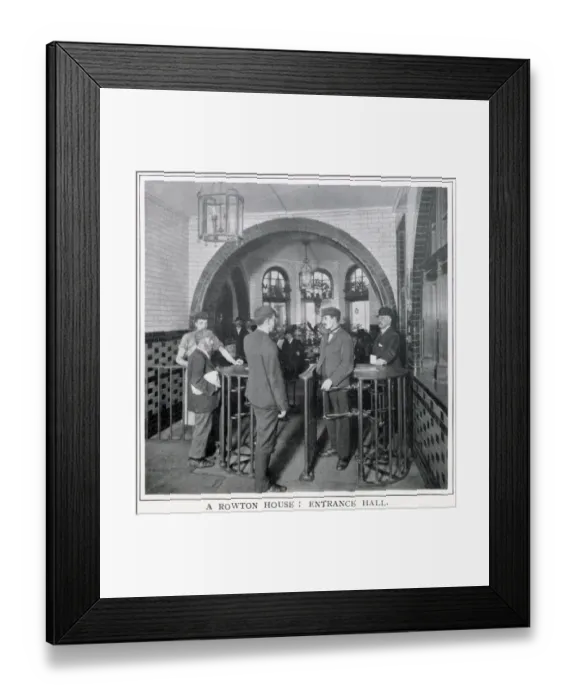 Framed Print : In Hammersmith Road, West London situated the fourth of the series of Rowton Houses Framed Print : In Hammersmith Road, West London situated the fourth of the series of Rowton Houses
