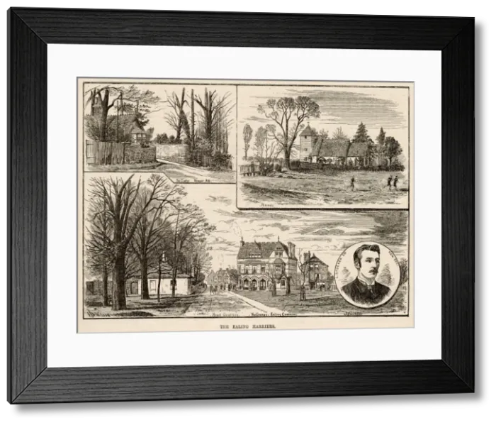 Framed Print : Number of views of Ealing, London, The images show (clockwise from top left) Framed Print : Number of views of Ealing, London, The images show (clockwise from top left)