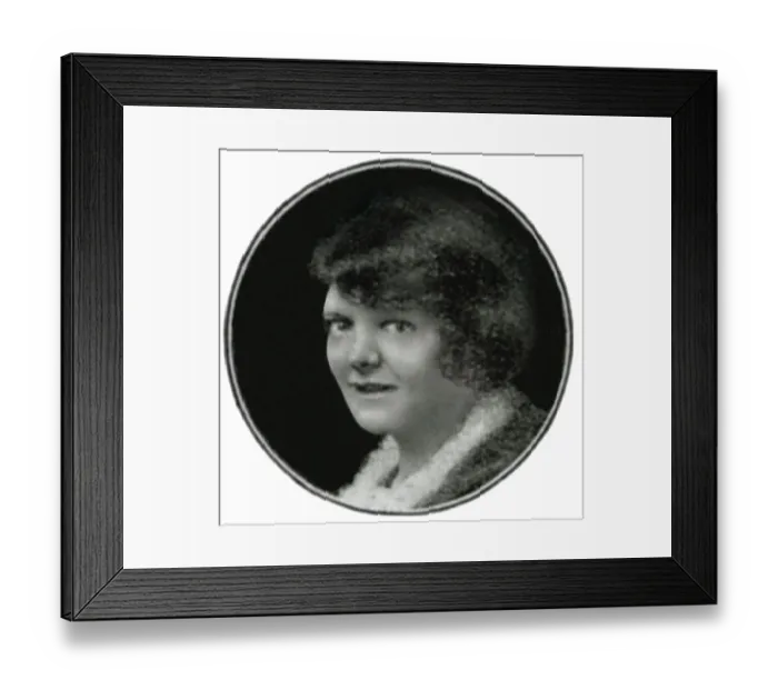 Framed Print : Florence Mary Anderson. A portrait of Florence Mary Anderson (1889-1945) Framed Print : Florence Mary Anderson. A portrait of Florence Mary Anderson (1889-1945)