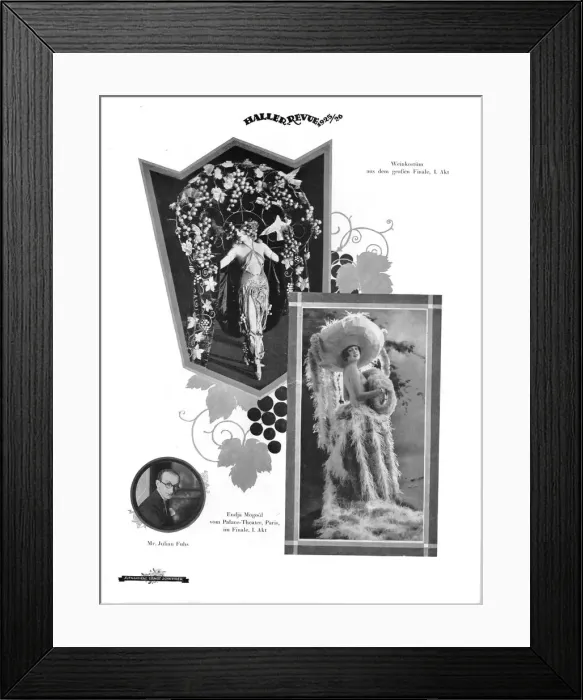 Framed Print : Two showgirls in Herman Hallers Achtung! Welle, Admiralspalast, Berlin 1926 Framed Print : Two showgirls in Herman Hallers Achtung! Welle, Admiralspalast, Berlin 1926