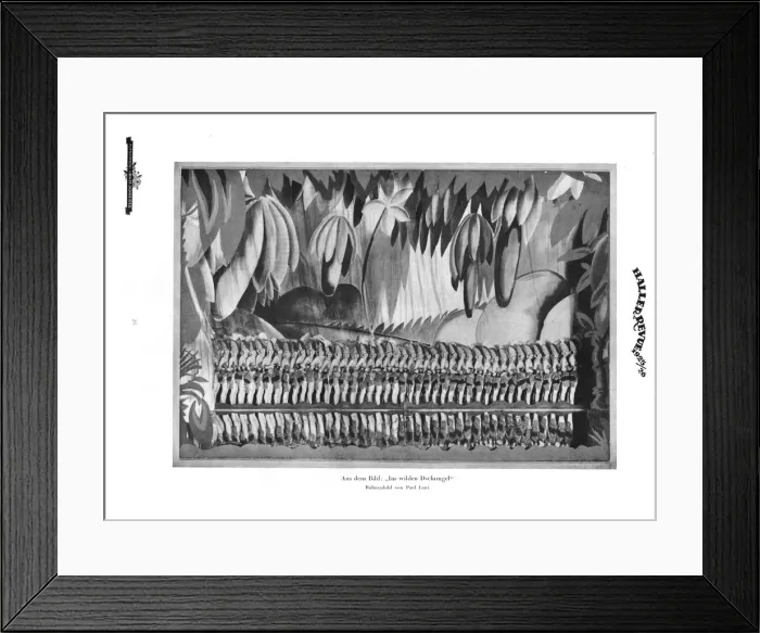 Framed Print : The Lawrence Tiller Girls in the scene In the Wild Jungle Framed Print : The Lawrence Tiller Girls in the scene In the Wild Jungle