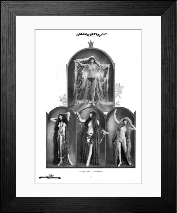 Framed Print : Some of the showgirls in Herman Hallers Achtung! Welle, Admiralspalast Framed Print : Some of the showgirls in Herman Hallers Achtung! Welle, Admiralspalast