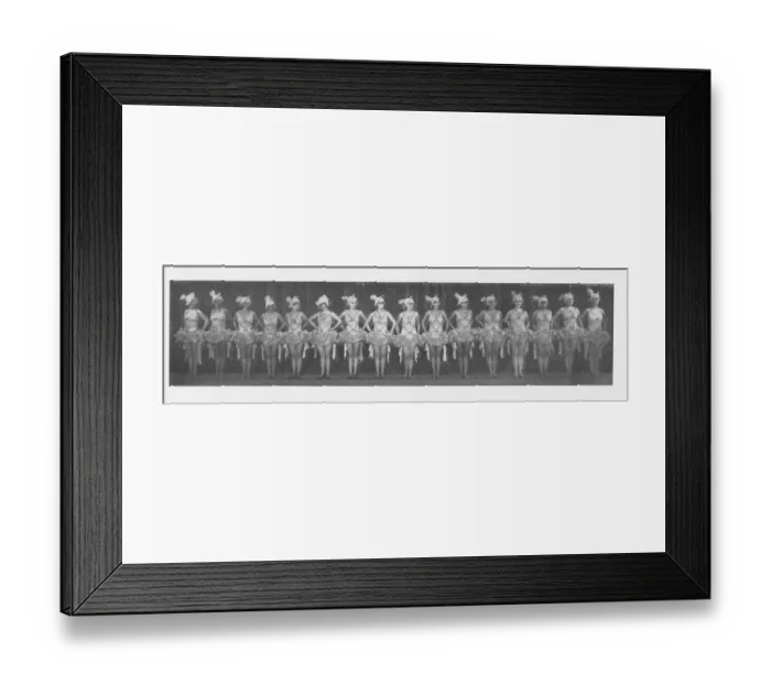 Framed Print : The chorus line in James Kleins Tausend Nackte Frauen (A Thousand Naked Women) Framed Print : The chorus line in James Kleins Tausend Nackte Frauen (A Thousand Naked Women)