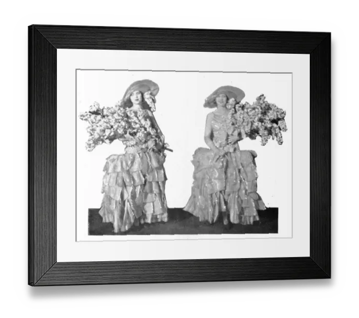 Framed Print : Two showgirls in James Kleins Tausend Nackte Frauen (A Thousand Naked Women) Framed Print : Two showgirls in James Kleins Tausend Nackte Frauen (A Thousand Naked Women)