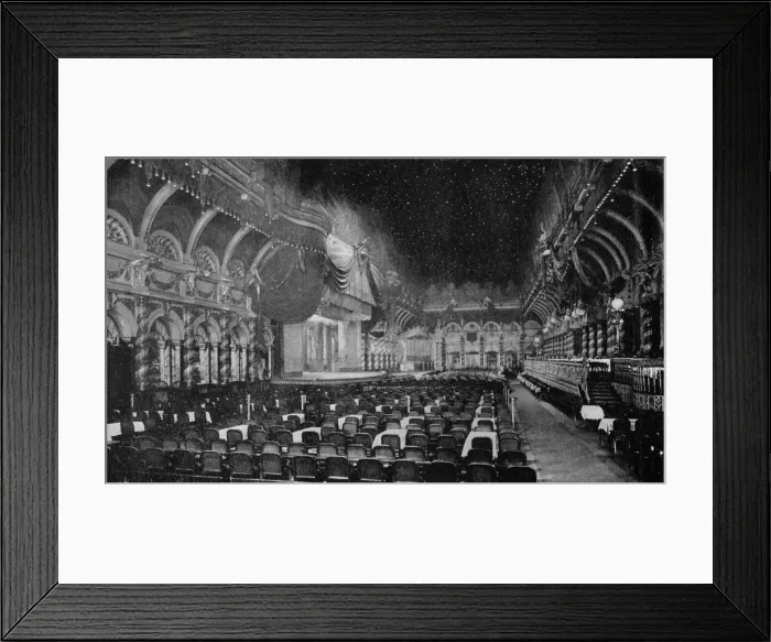 Framed Print : The interior of the Wintergarten Theatre, Berlin (1900-1918) Date: 1900-1918 Framed Print : The interior of the Wintergarten Theatre, Berlin (1900-1918) Date: 1900-1918