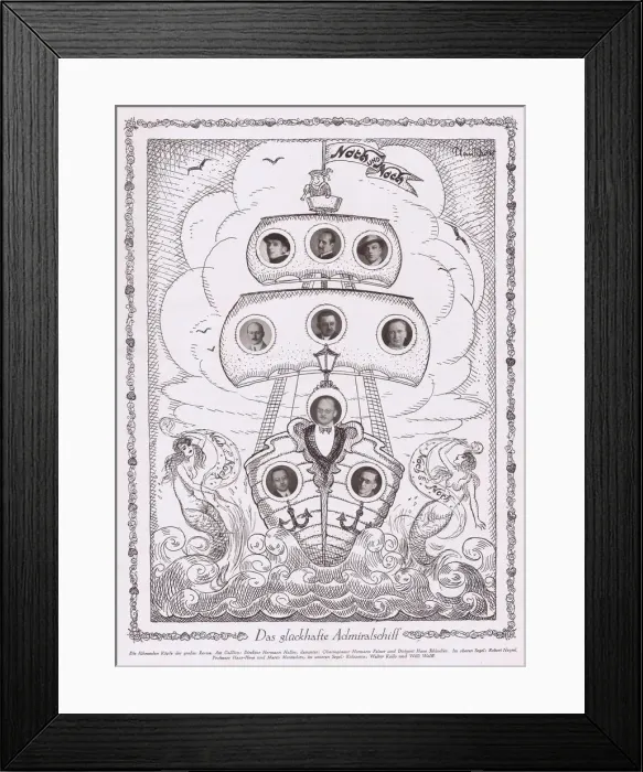 Framed Print : The management team at the Admiralspalast, Berlin, rendered as a flagship Framed Print : The management team at the Admiralspalast, Berlin, rendered as a flagship