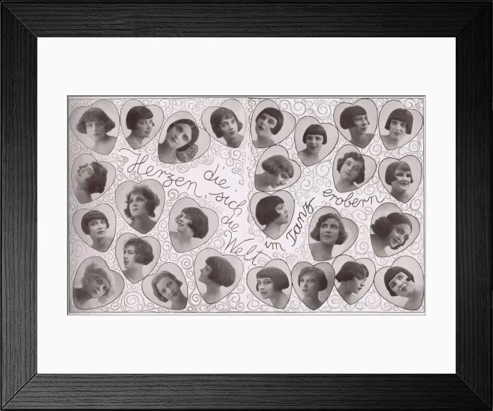 Framed Print : Some of the showgirls in Herman Hallers Noch und Noch, Admiralspalast Framed Print : Some of the showgirls in Herman Hallers Noch und Noch, Admiralspalast