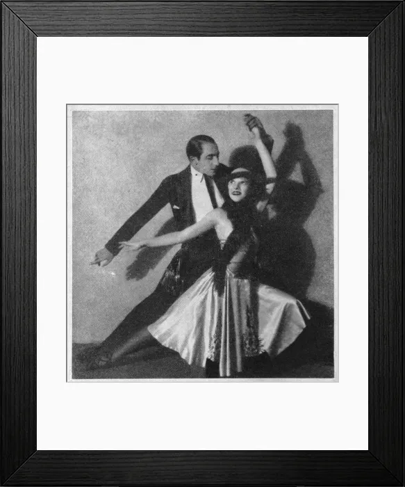 Framed Print : A portrait of the the dancing duo DeMarcos, July 1925, who have returned to vaudeville Framed Print : A portrait of the the dancing duo DeMarcos, July 1925, who have returned to vaudeville