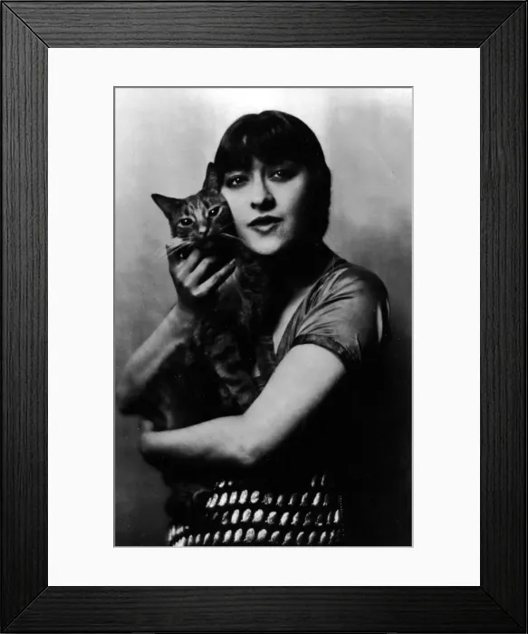 Framed Print : A portrait of Jenny Dolly (date unknown but pre-1920s) Framed Print : A portrait of Jenny Dolly (date unknown but pre-1920s)