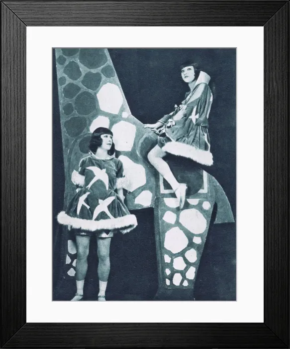 Framed Print : The Dolly Sisters in Babes in the Wood, London Pavilion, 1922 Date: 1922 Framed Print : The Dolly Sisters in Babes in the Wood, London Pavilion, 1922 Date: 1922