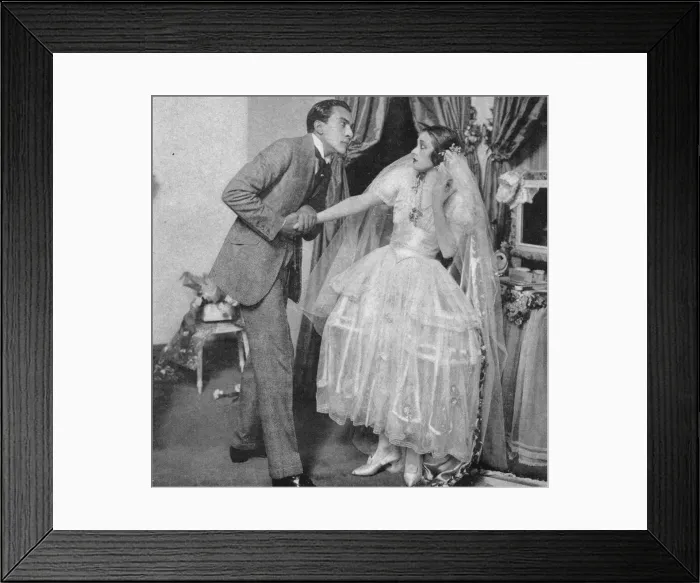 Framed Print : Pedro de Cordoba and Jenny Dolly in His Bridal Night, 1916, New York Date: 1916 Framed Print : Pedro de Cordoba and Jenny Dolly in His Bridal Night, 1916, New York Date: 1916