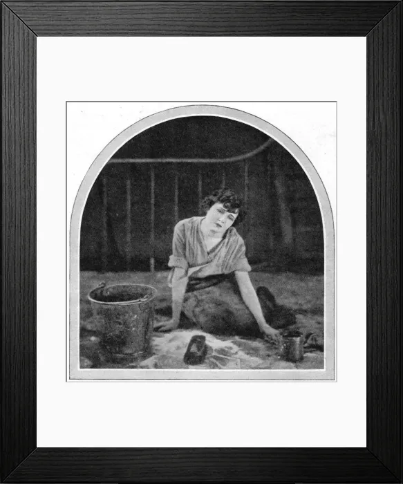 Framed Print : Louise Legrange in the French film of Bohemian Love (The Model of Montmartre) Framed Print : Louise Legrange in the French film of Bohemian Love (The Model of Montmartre)
