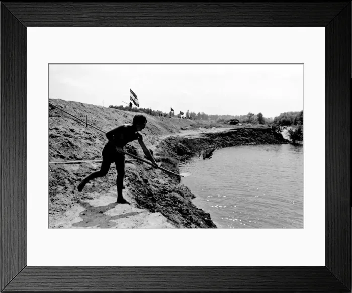 Framed Print : Boy with a spade, taking part in a Communist Youth labour camp in former Yugoslavia Framed Print : Boy with a spade, taking part in a Communist Youth labour camp in former Yugoslavia