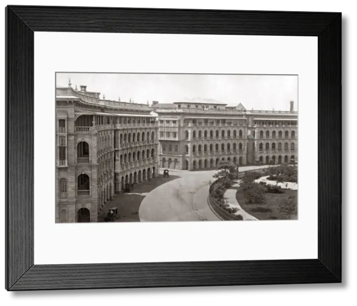Framed Print : Elphinstone Circle, Bombay, Mumbai, India 1860s. Date: 1860s Framed Print : Elphinstone Circle, Bombay, Mumbai, India 1860s. Date: 1860s