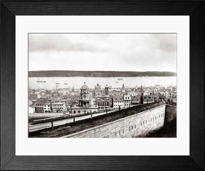 Framed Print : Haliax, Nova Scotia, Canada, circa 1890. Date: circa 1890 Framed Print : Haliax, Nova Scotia, Canada, circa 1890. Date: circa 1890