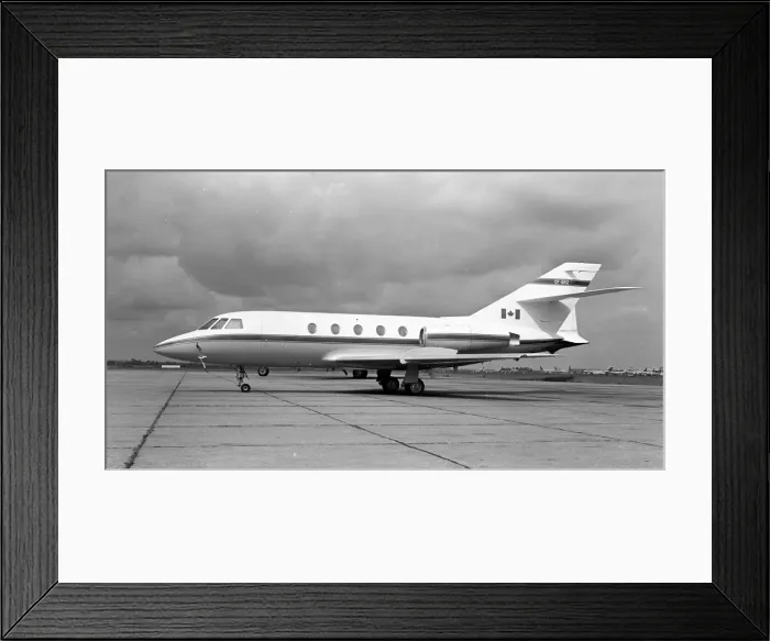 Framed Print : Dassault Mystere 20 CF-SRZ Framed Print : Dassault Mystere 20 CF-SRZ
