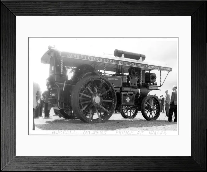 Framed Print : Burrell Showmans Road Locomotive HR 6658 Framed Print : Burrell Showmans Road Locomotive HR 6658