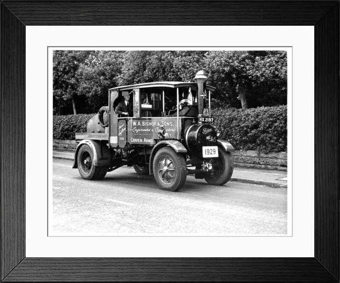 Framed Print : Foden 6-ton Tractor The Dorset Wanderer HX 2197 Framed Print : Foden 6-ton Tractor The Dorset Wanderer HX 2197
