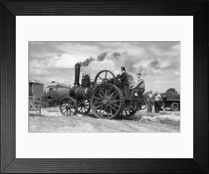 Framed Print : Burrell General Purpose Engine Old Glory EB 3056 Framed Print : Burrell General Purpose Engine Old Glory EB 3056