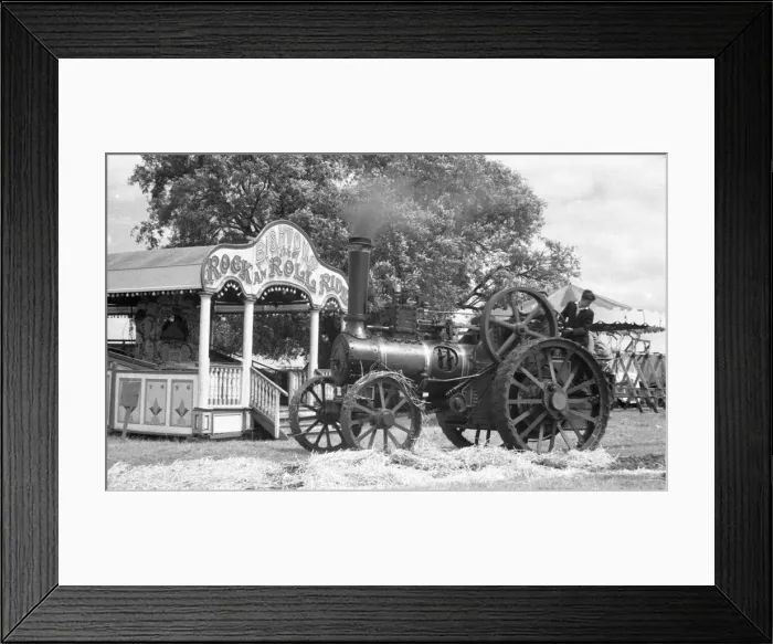 Framed Print : Burrell General Purpose Engine Old Glory EB 3056 Framed Print : Burrell General Purpose Engine Old Glory EB 3056