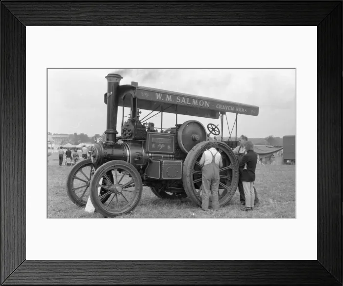 Framed Print : Clayton and Shuttleworth Tractor Apollo VJ 5861 Framed Print : Clayton and Shuttleworth Tractor Apollo VJ 5861