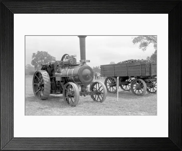 Framed Print : Burrell General Purpose Engine Century CF 3667