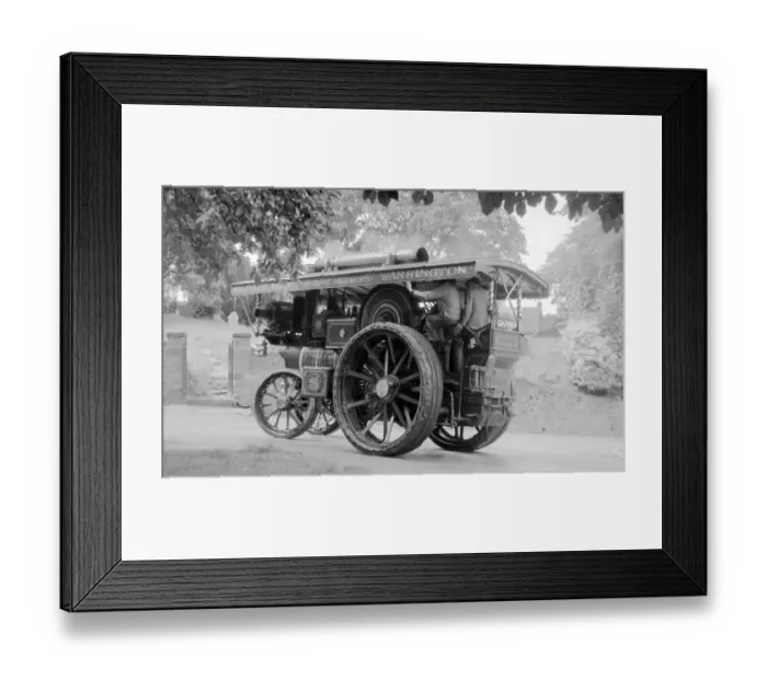Framed Print : Burrell Showmans Road Locomotive The Bailie GA 2168