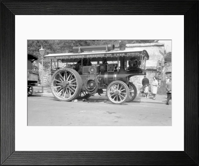 Framed Print : Burrell Showmans Road Locomotive William V J 6857 Framed Print : Burrell Showmans Road Locomotive William V J 6857