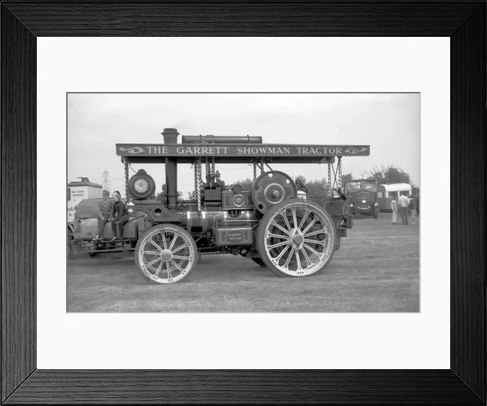 Framed Print : Garrett Showmans Tractor Framed Print : Garrett Showmans Tractor