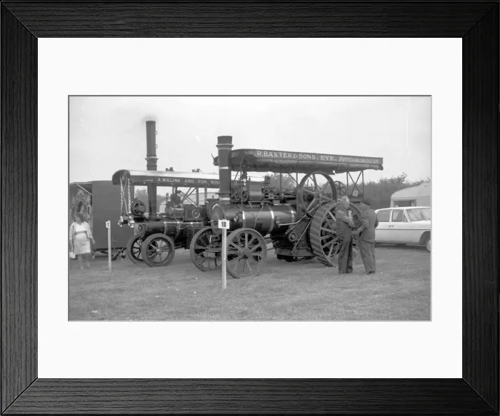 Framed Print : Foster Convertible Tractor FE 8055 Framed Print : Foster Convertible Tractor FE 8055