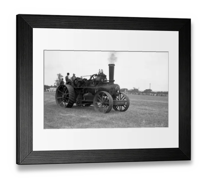 Framed Print : Fowler Ploughing Engine Yorkshire Lad DO 1927 Framed Print : Fowler Ploughing Engine Yorkshire Lad DO 1927