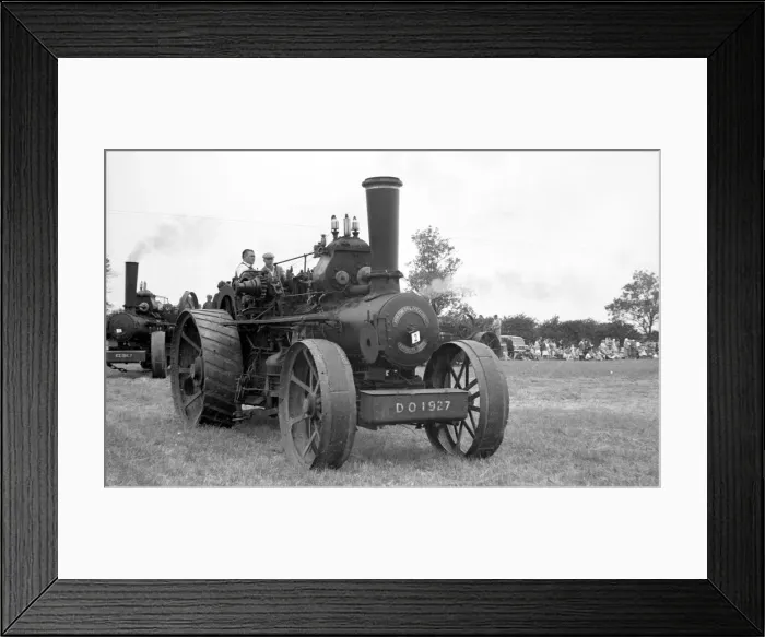 Framed Print : Fowler Ploughing Engine Yorkshire Lad DO 1927 Framed Print : Fowler Ploughing Engine Yorkshire Lad DO 1927