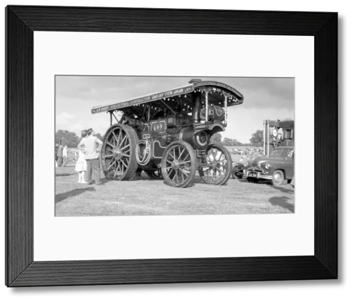 Framed Print : Burrell Showmans Road Locomotive Britannia NM 257 Framed Print : Burrell Showmans Road Locomotive Britannia NM 257