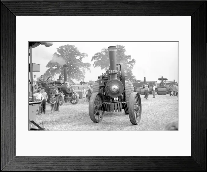 Framed Print : Clayton & Shuttleworth General Purpose Engine CT 8260